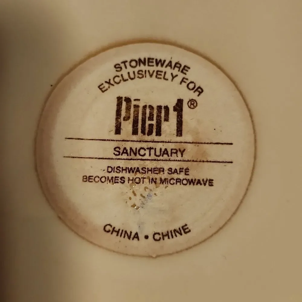 Pier 1 Sanctuary Dinner Plate 11.5